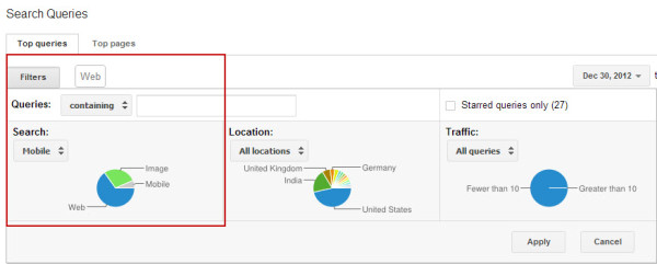 webmaster tools search queries mobile 600x241